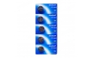 Piles électroniques CR1632 EUNICELL - Blister de 5 - Lithium 3V