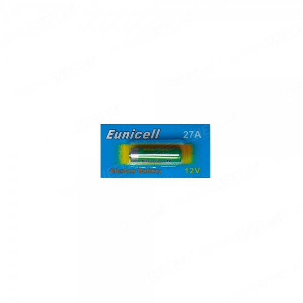 Pile 27A EUNICELL - Blister de 1 - Alcaline 12V