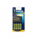 Chargeur 15 min Ultra rapideVARTA - 4 plots - 4 piles AA 2500 mAh + allume cigare inclus