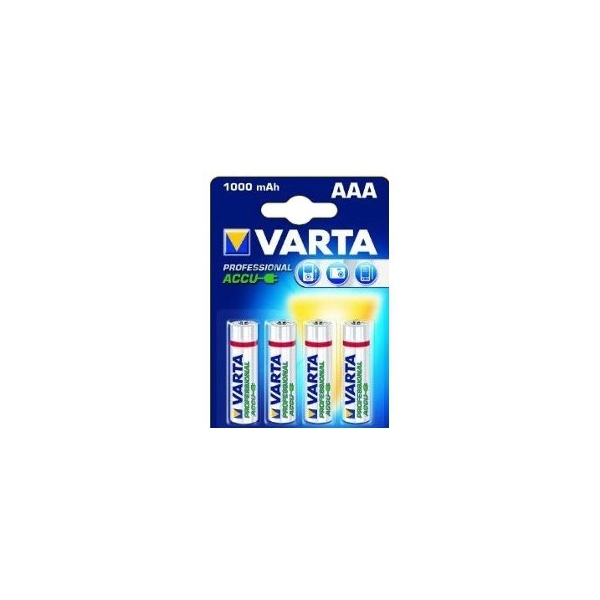 Accus HR3 Prechargé VARTA - Blister de 4 - Ni-Mh - 800 mAh