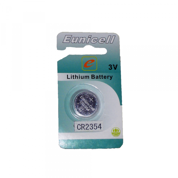 Pile électronique CR2354 EUNICELL - Blister de 1 - Lithium 3V