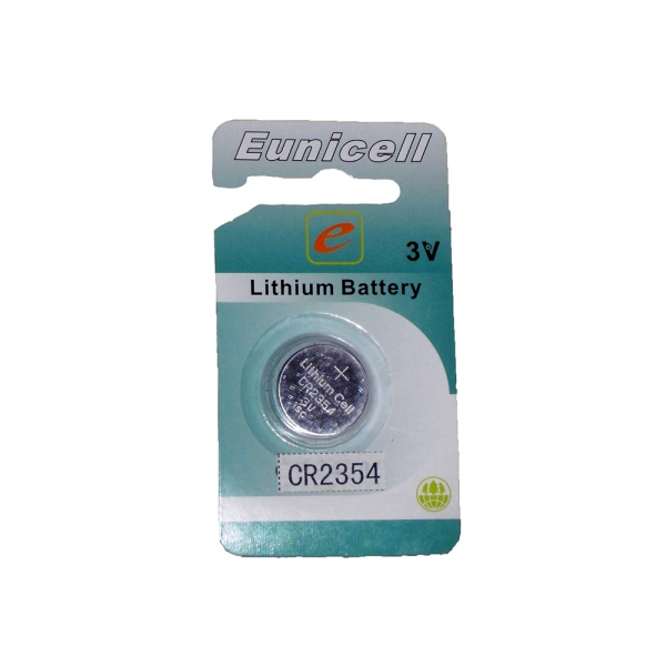 Pile électronique CR2354 EUNICELL - Blister de 1 - Lithium 3V