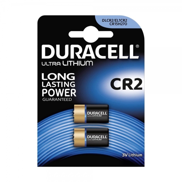 Pile photo CR2 M3 DURACELL M3 - Blister de 2 - Lithium 3V