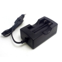 Chargeur double pour accu  li-ion - 18650 - Noir