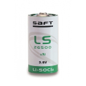 Pile LS 26500 SAFT - Blister de 1 - C - Lithium 3,6V - 7700mAh