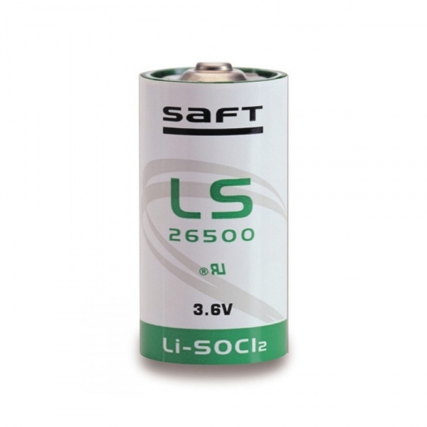 Pile LS 26500 SAFT - Blister de 1 - C - Lithium 3,6V - 7700mAh