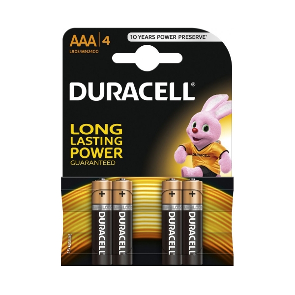 Piles LR03 AAA*2 DURACELL