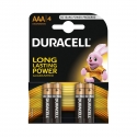 Piles LR03 Basic DURACELL - Blister de 4 - AAA - Alcaline