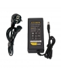 Chargeur secteur 12 V - 5A - jack 5,5mm / 2,5mm - Noir