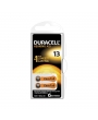 Piles auditives V13 Easytab DURACELL - Blister de 6 - PR48