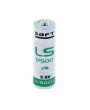 Pile LS17500 SAFT - Blister de 1 - AU - A - Lithium 3,6V - 3600mah