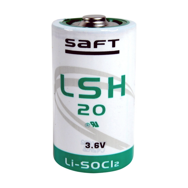 Pile LSH20 SAFT - Blister de 1 - SL780 - D - Lithium 3,6V - 13000mah