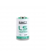 Pile LS14250 SAFT - Blister de 1 - SL750 - 1/2AA - Lithium 3,6V - 1000mah