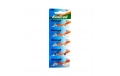 Piles de montre AG1 EUNICELL - Blister de 10 - LR60 / LR621 / SR621 /164 / 364 - Alcaline