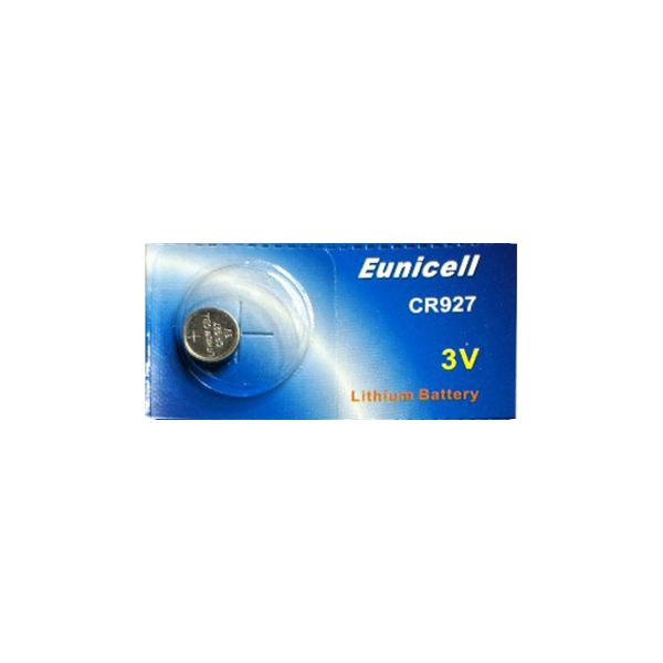 Pile électronique CR927 EUNICELL - Blister de 1 - Lithium 3V