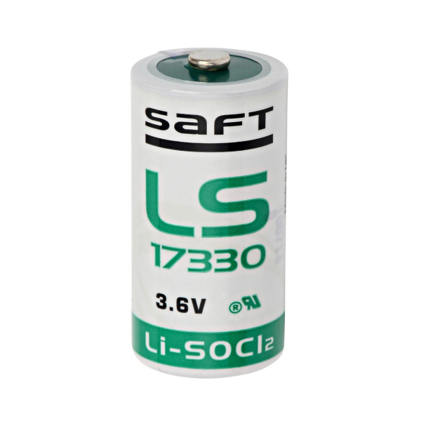 Pile LS17330 SAFT - Blister de 1 - 2/3 A - Lithium 3,6V - 2100mah
