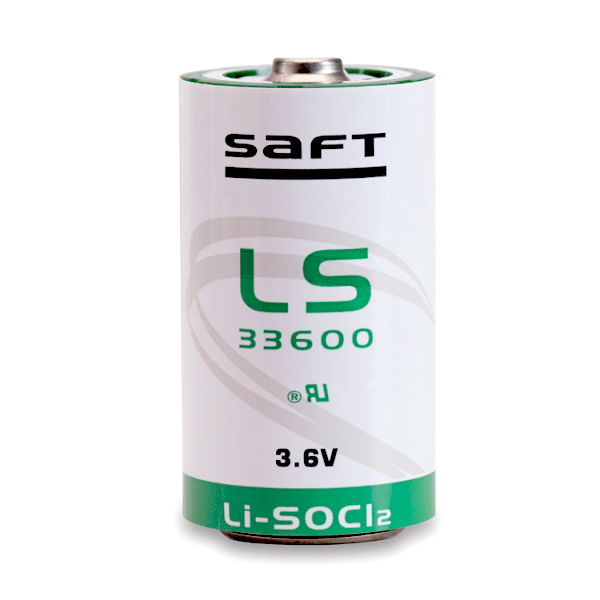 Pile LS33600 SAFT - Blister de 1 - SL780 - D - Lithium 3,6V - 17000mah