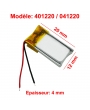 Batterie Li-Po - 3.7V - 80mAh - 401220 / 041220