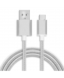 Câble USB / Type C renforcé - 1,80m - Blanc