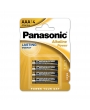 Piles LR03 Alkaline Power PANASONIC - Blister de 4 - AAA - Alcaline