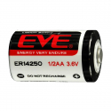 Pile ER14250 EVE - Blister de 1 - SL750 - 1/2AA - Lithium 3,6V - 1200mah