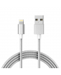 Câble USB / Lightning renforcé - 1,80m - Blanc