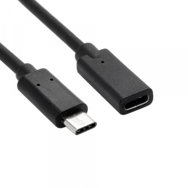 Rallonge USB 3.1 Type C - 1m - Noir