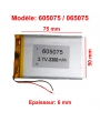 Batterie Li-Po - 3.7V - 2300 mAh - 605075 / 065075