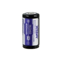 Accu RCR123A XTAR - 16340 - Blister de 1 - Lithium 3,7V - 650mAh - Avec protection