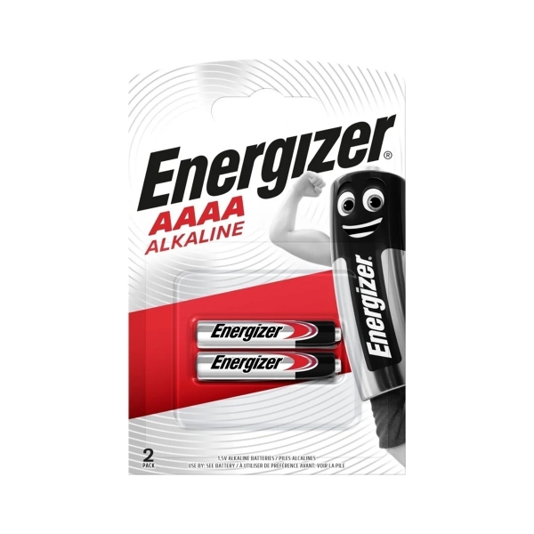 Piles LR61 ENERGIZER - Blister de 2 - AAAA / E96 - Alcaline