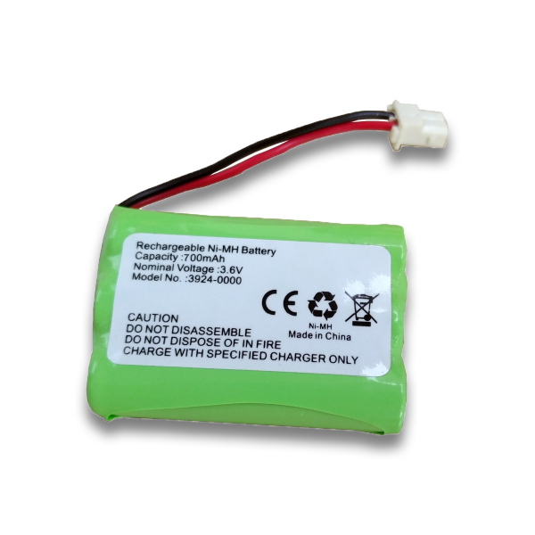 Batterie 3924-0000 pour SLENDERTONE System Plus / Abs / Arms / Mini - Ni-Mh 3,6V - 700mAh