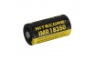 Accu 18350 NITECORE - Blister de 1 - Lithium 3,7V - 700mAh - Sans protection