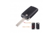 Boitier de télécommande - Clé Plip 2 boutons - PEUGEOT & CITROËN - HU83 / CE0523 - 207/307/308/407/C2/C3/C4/C5/C6/C8/Picasso