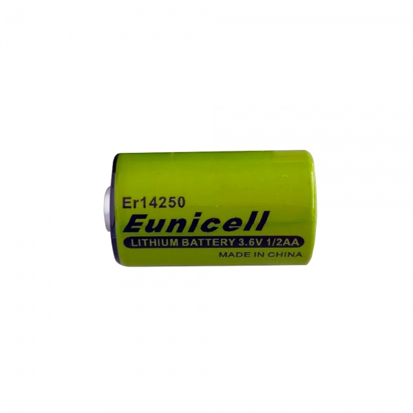 Pile ER14250 EUNICELL - 1/2 AA - Blister de 1 - Lithium 3,6V