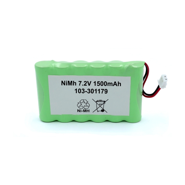 Batterie 103-301179 pour VISONIC PowerMaster 30 Control Panel - NiMh 7.2V / 1500mAh