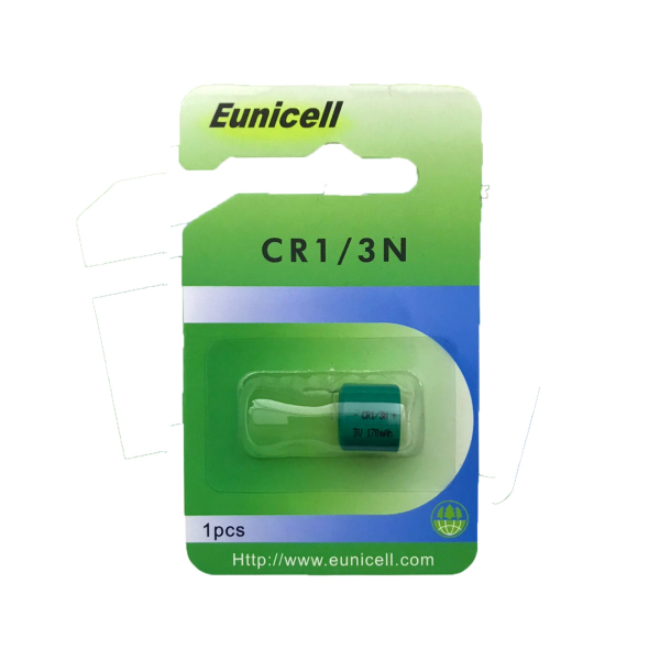 Pile électronique CR1/3N EUNICELL - Blister de 1 - CR11108 - DL1/3N
