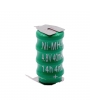 Accu 40H 4,8V VHBW - Pattes à souder - 3 broches - Ni-Mh / 40mAh