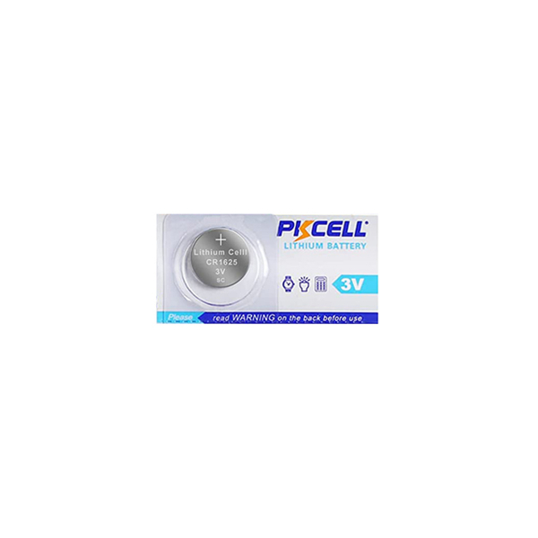 Pile électronique CR1625 PKCELL - Blister de 1 - Lithium 3V