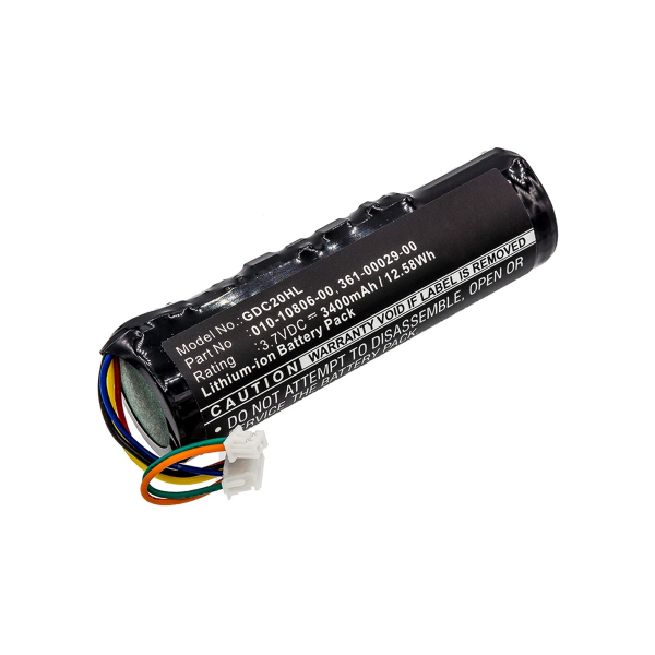 Batterie 010-10806-20 pour Garmin Astro DC20 / DC30 / DC40 / Dog Tracking - 3400 mAh
