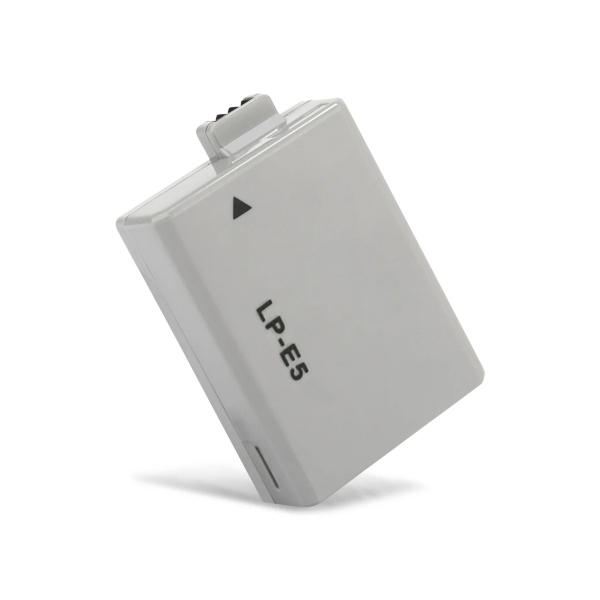 Batterie LP-E5 pour Canon EOS 1000D / 450D / 500D / Rebel T1i / Rebel XS / Rebel Xsi - 7,4V - 1020mAh