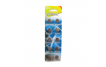 Piles de montre AG12 EUNICELL - Blister de 10 - LR43/ SR43 / 186 / 301 / 386 - Alcaline