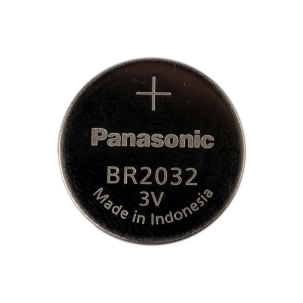 Pile électronique BR2032 PANASONIC - Blister de 1 - Lithium