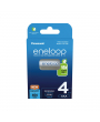 Accus HR3 PANASONIC Eneloop - R2U - Blister de 4 - AAA - Ni-Mh - 800 mAh