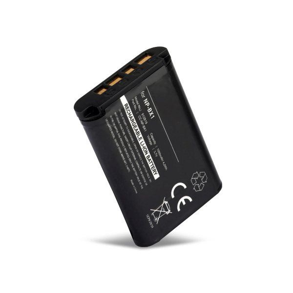 Batterie NP-BX1 pour SONY CyberShot DSC-HX / DSC-RX  / FDR-X / HDR-MV1 - 1090 mAh