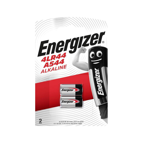 Piles électronique 4LR44 ENERGIZER - Blister de 2 - 4034PX /  A544 - 6V