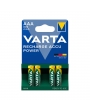Accus HR3 Prechargé VARTA - Blister de 4 - AAA - Ni-Mh - 800 mAh