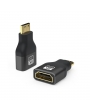 Adaptateur Mini HDMI vers HDMI - Aluminium - 8K / 60Hz - Noir