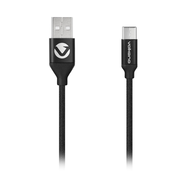 Câble USB-A mâle / USB-C mâle VOLKANO VK-20145 - 3m - Noir