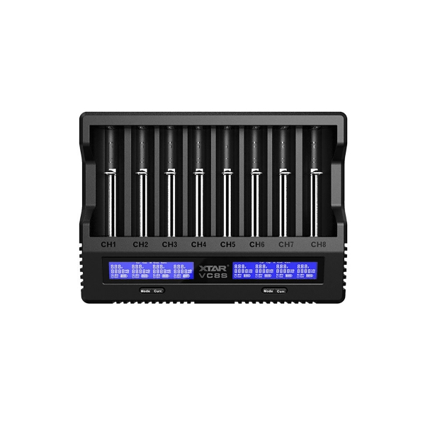 Chargeur universel XTAR - VC8S - Multi Formats - Li-ion / NiMH