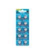 Piles AG13 VINNIC - Blister de 10 - LR44 / SR44 / A76 / 303 / 357 - Alcaline